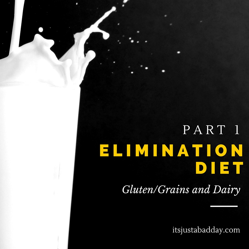 Elimination Diet Part 1 - Gluten & Dairy | itsjustabadday.com Spoonie and Autoimmune Holistic Health Coach Julie Cerrone