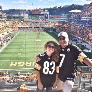 2015 Steeler Home Opener With My Dad
