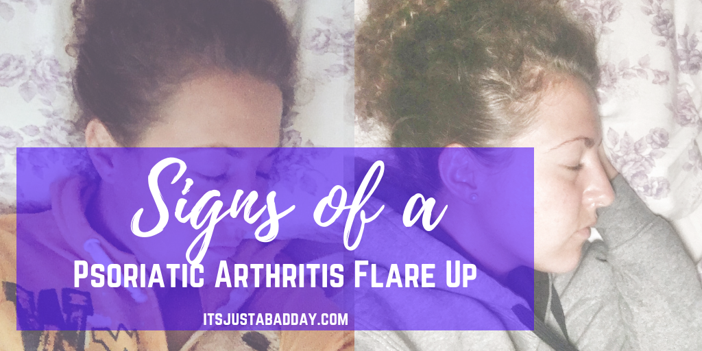 Signs of a Psoriatic Arthritis Flare Up _ itsjustabadday.com Psoriatic Arthritis, Autoimmune Arthritis, Rheumatoid Arthritis, Avascular Necrosis, Autoimmune Arthritis, Chronic Illness